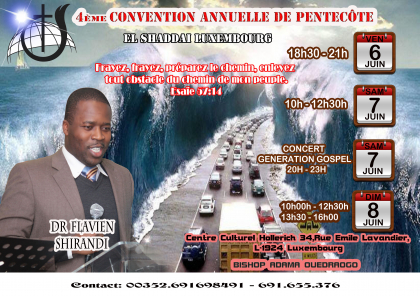 Convention annuelle de pentecôte