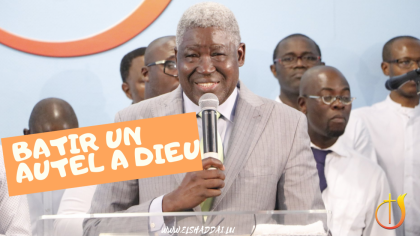 BATIR UN AUTEL A DIEU
